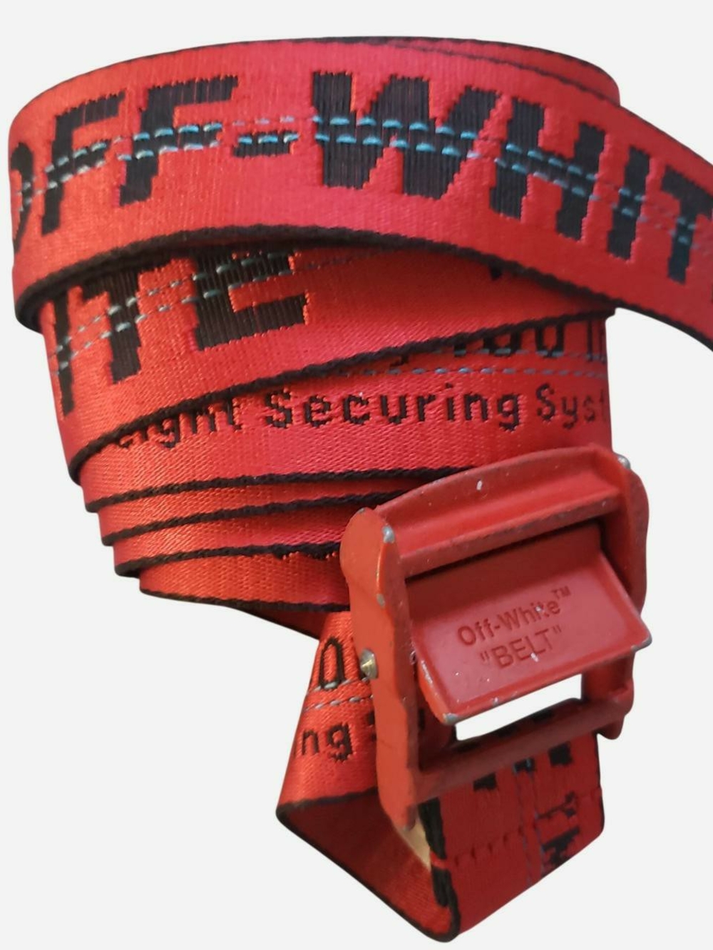 Off-White Red Belt